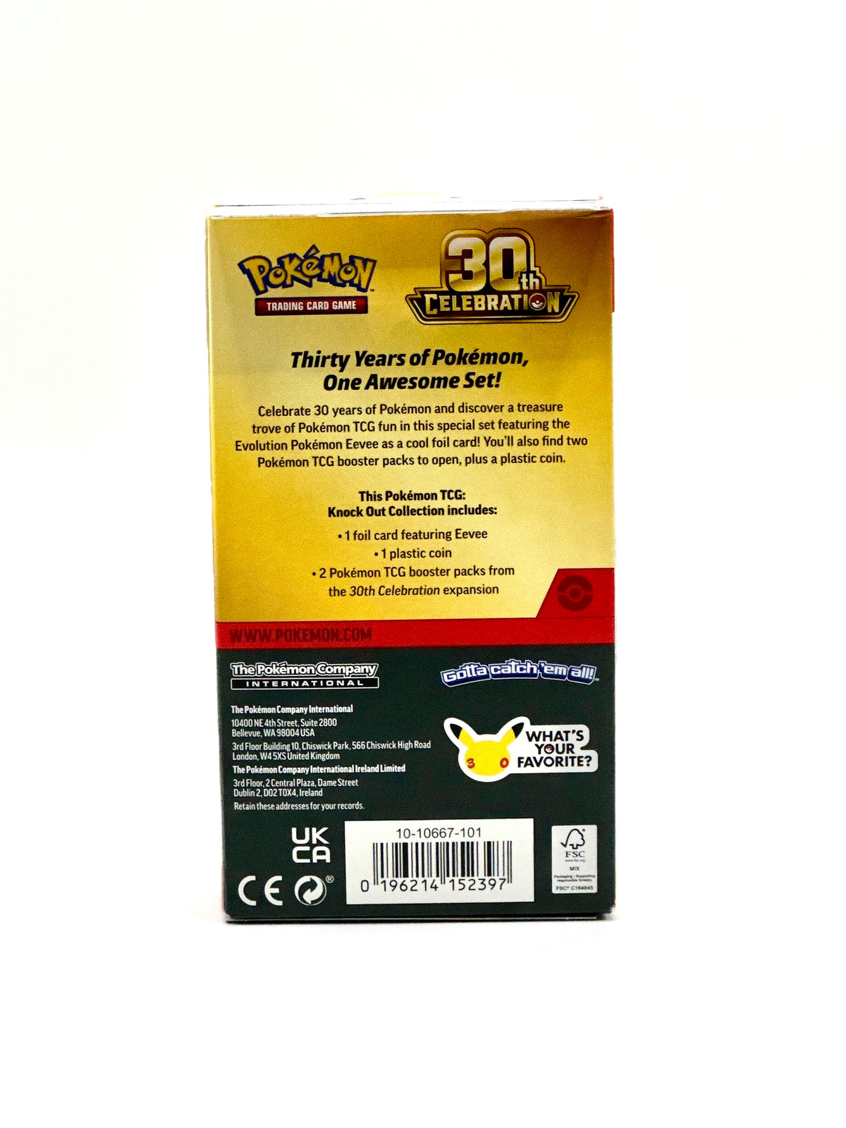 Pokemon 30th Knockout Collection