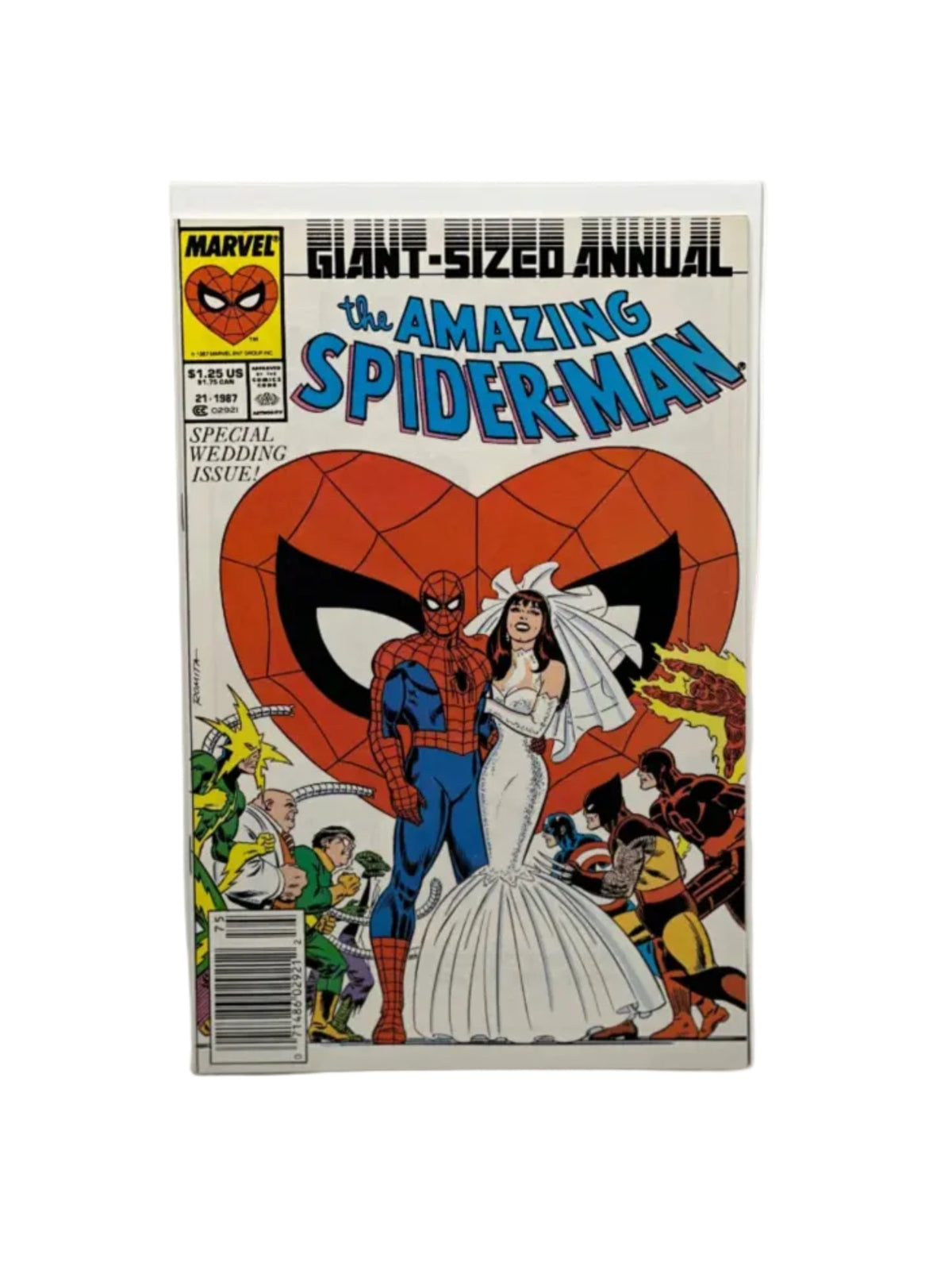 Giant Sized Annual Amazing Spider-Man #21 1987 Key FN+