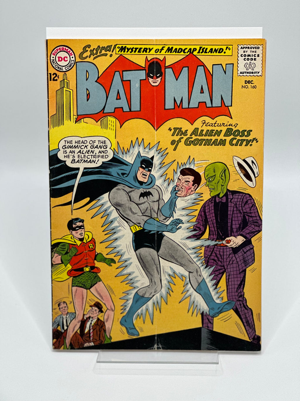 Batman #160 1940 Sheldon Moldoff Bill Finger GD
