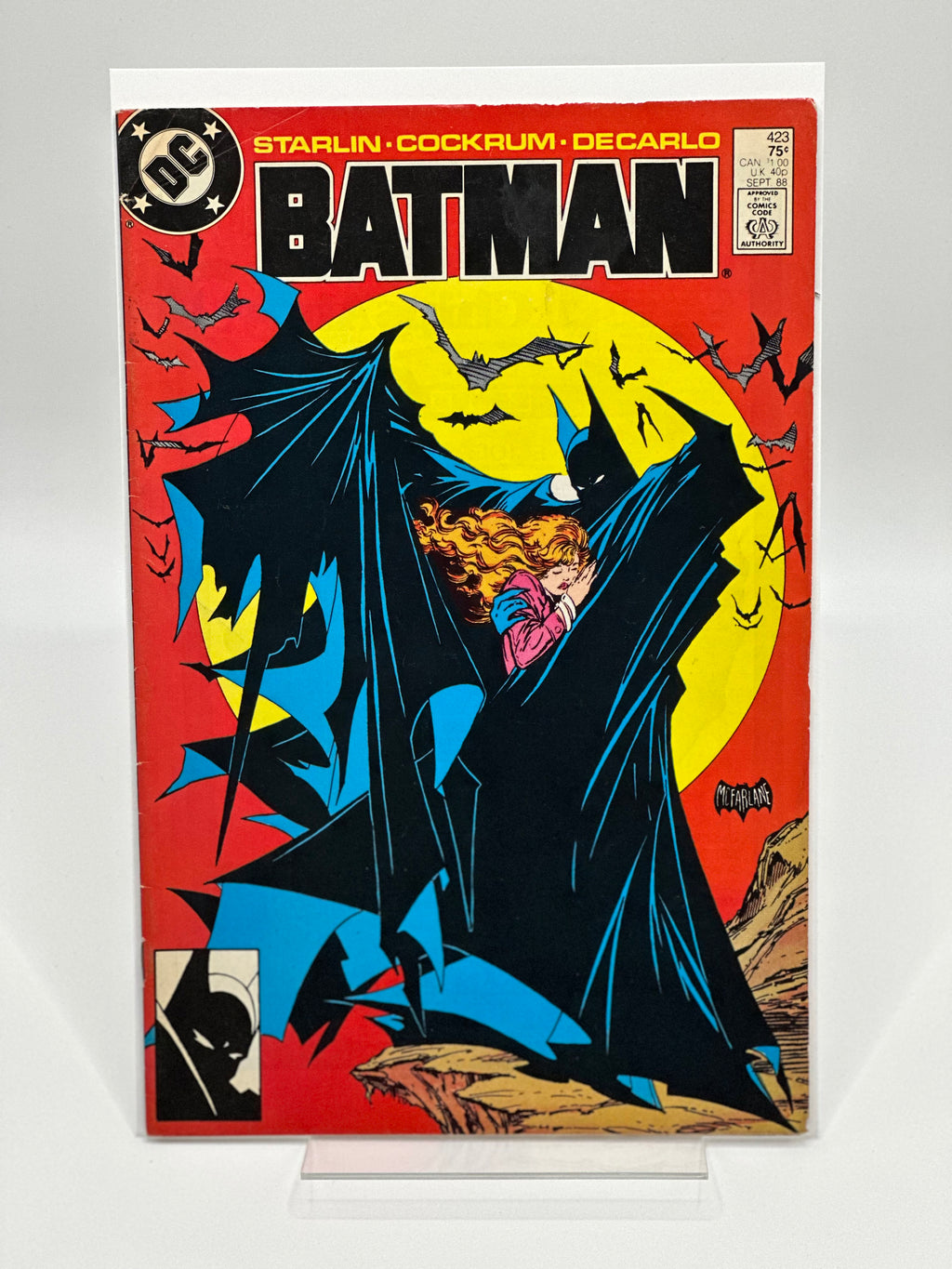 Batman #423 1988 1st Print F