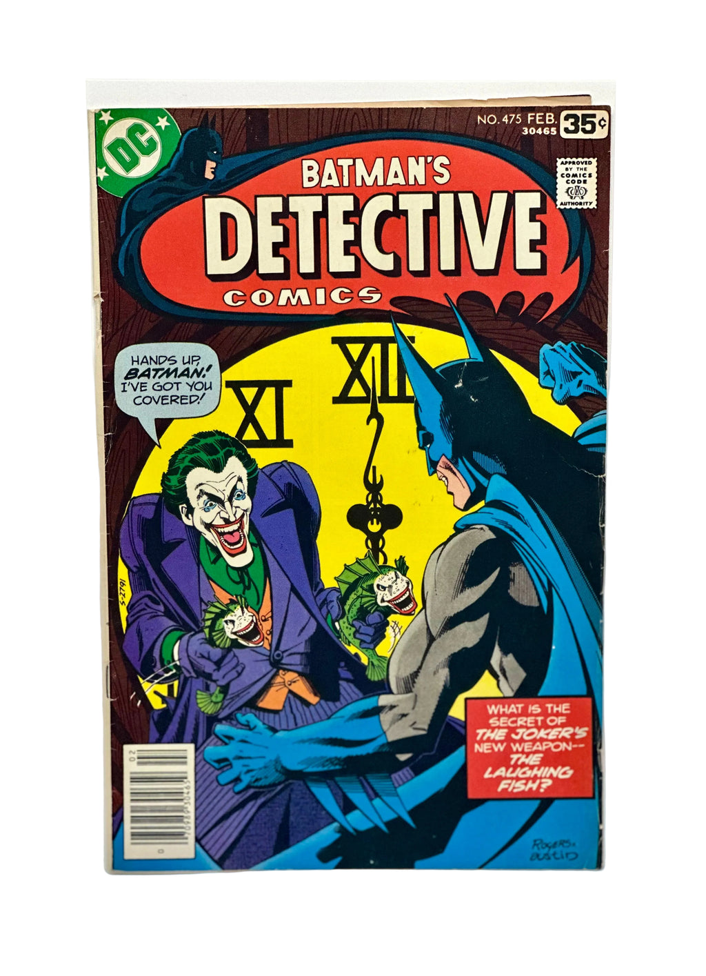 Batman Detective Comics #475 1978 VG+