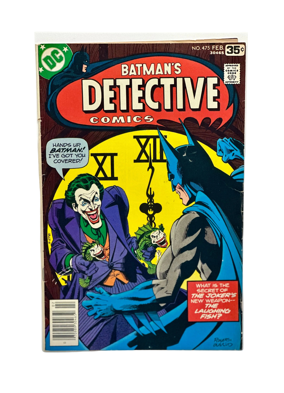 Batman Detective Comics #475 1978 VG+