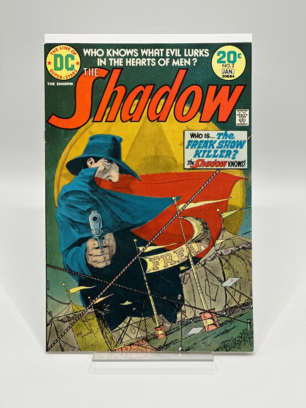 The Shadow #2 1973 DC Comics FN