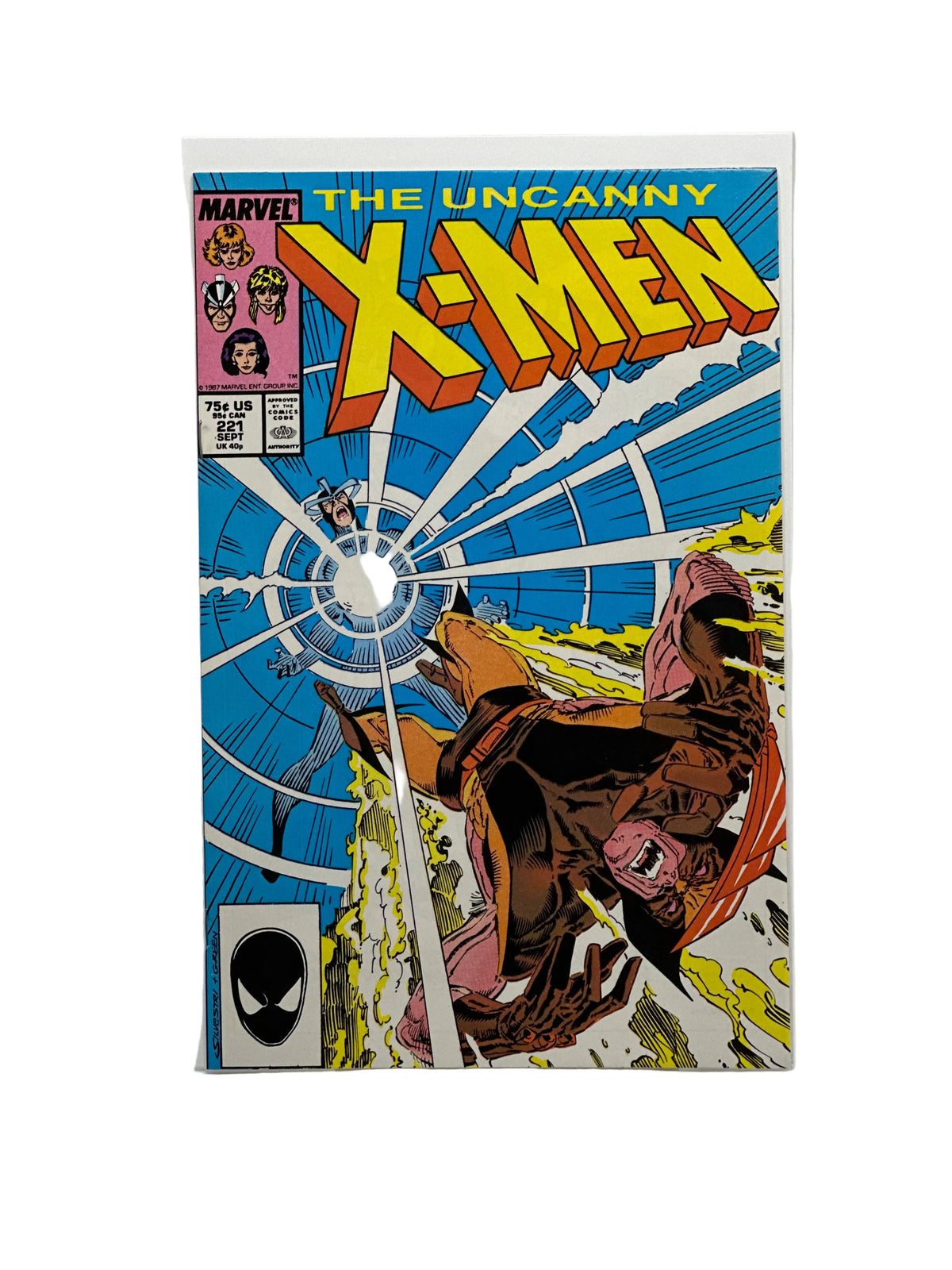The Uncanny X-Men #221 1987 VF Key 1st Appearance Of Mister Sinister Marc Silvestri Chris Claremont
