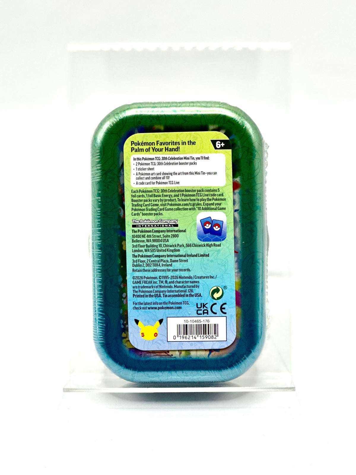 Pokemon 30th Celebration Mini Tin Mew