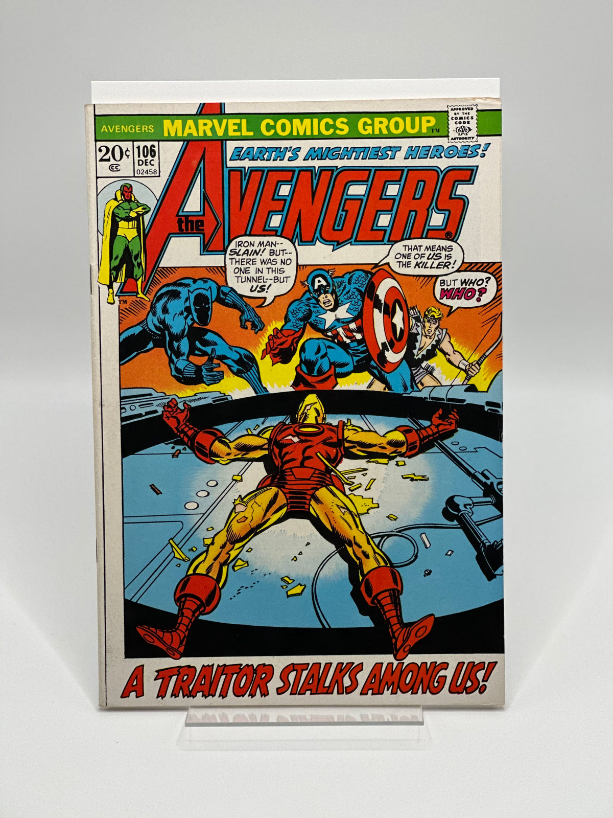 Avengers #106 1972 VG/FN