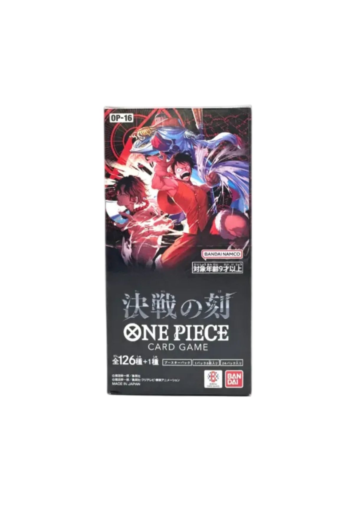Japanese One Piece OP-16 The Time of Battle Booster Box